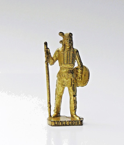 Figurine métal kinder indien - figurine,