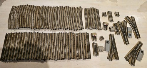 Marklin lot rails - rails, m