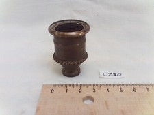 chandelier spout, brass candle holder H: 44 mm, Ø 32 mm, not 10 mm (CZ20)