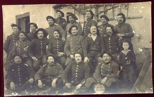 regiment photo card. soldier war 1914-1918 . 1915 10th Squad