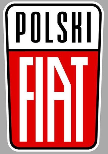 Fiat polski sticker - fiat,