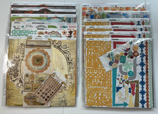 Bo Bunny 12x12 Scrapbook Kit-Variations-ET CETERA, Pop Quiz, Alissa, Blitzen...