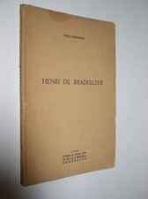 PAUL HAESAERTS - HENRI DE