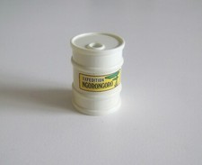 PLAYMOBIL (P217) SAFARI - Bidon Fut Blanc avec Couvercle 3528 3532 