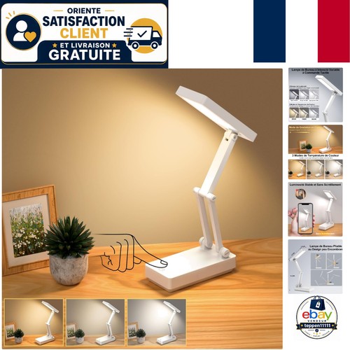 Lampe bureau led pliable - lampe,