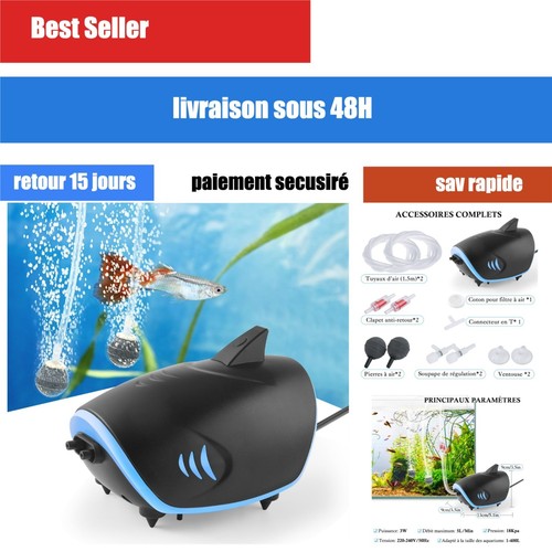 Pompe air aquarium - aquarium, 5