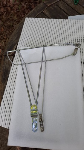 Porte bagage chromé - , vintage