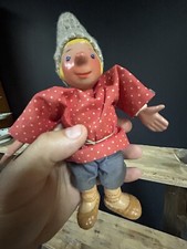 Poupée russe Emelya vintage années 50 personnage vinyle plastique et tissu