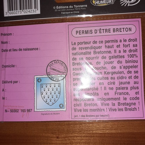 Permis rigoler de - de,