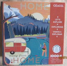 A 1000 PIECE JIGSAW PUZZLE BY CEACO - AWAY FROM HOME