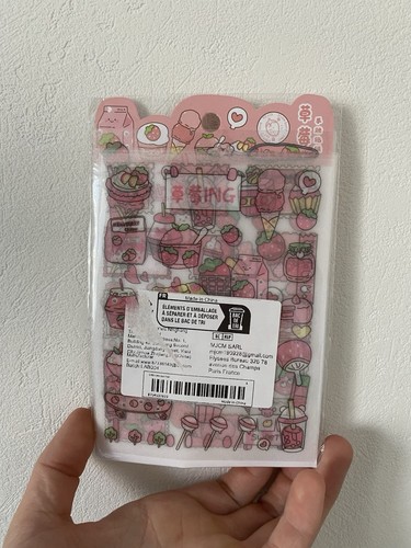 Planches stickers kawaii - de,