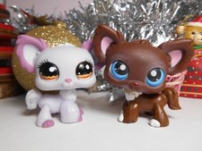 petshop authentic LPS couple chien butterfly dog #1138 #219 Christmas idea