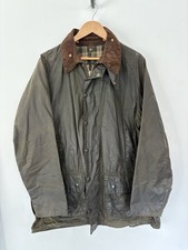 Barbour Beaufort Full Zip Heavyweight Green Olive Wax Jacket C46 117cm Hunting