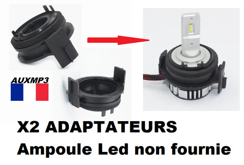 Adaptateur ampoule led pour - adaptateur, h7