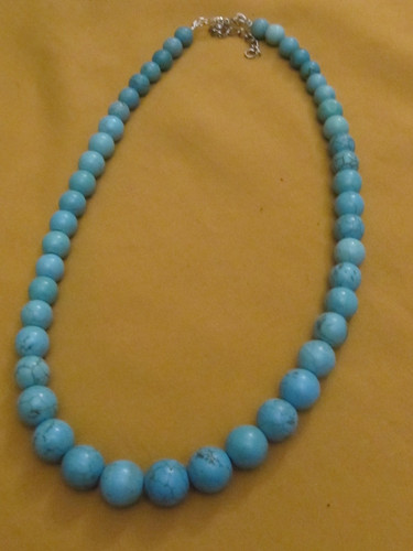 Collier turquoise bleue de - turquoise,