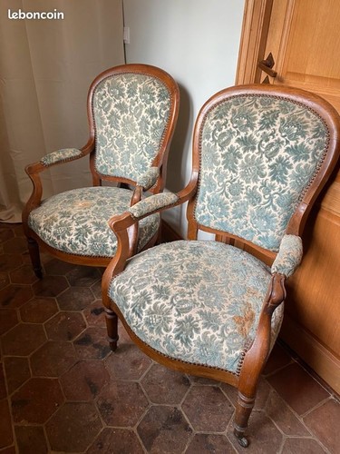 Fauteuils voltaire anciens - fauteuils,