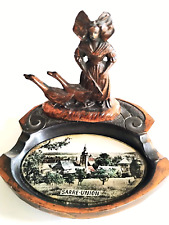 Cendrier ovale en zamac