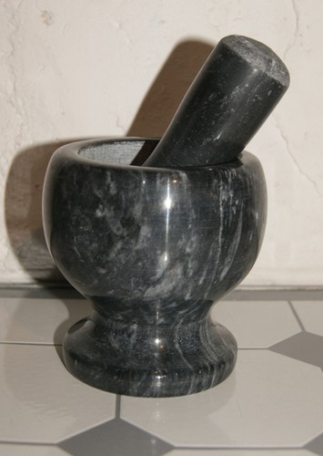 Mortier pilon marbre - mortier,