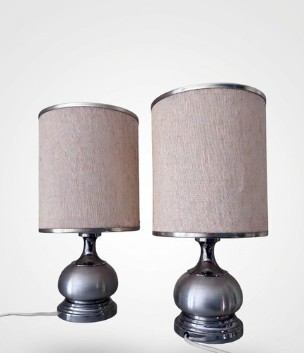Paire lampes chevet vintage - lampes,