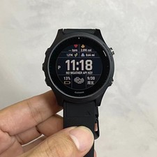 Garmin Forerunner 945 Premium GPS Running Triathlon Smartwatch Black - 90%NEW