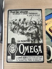 Lot 3 plaques métal vintage