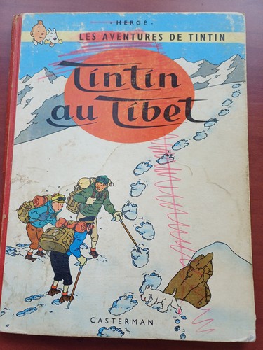 Tintin tibet 4ème - tintin,