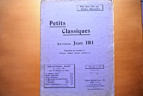 Partitions petits classiques - ,,