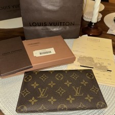 Louis Vuitton Monogram Couverture Agenda Horizontal R20008 w/refill notes R05242