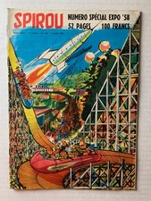 SPIROU N°1055 1958 SPECIAL EXPO 58 BRUXELLES