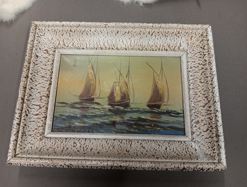 Peinture marine huile sur - peinture,