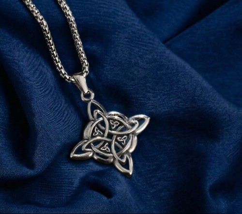 Collier pendentif noeud de - collier,