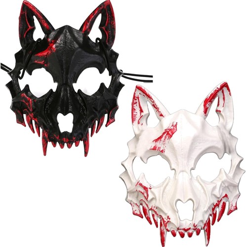 Masques halloween loup - masques, horreur
