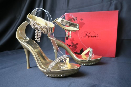 Pleaser mule sandale - pleaser,