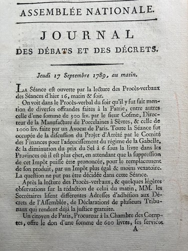 Porcelaine sèvres 1789 - de,