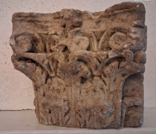 Sculpture ancien chapiteau - ancien,