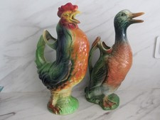 Pichet canard et coq