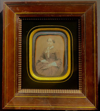 Daguerreotype femme 1/4 plaque