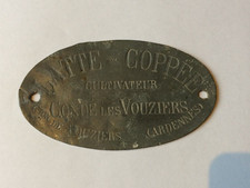 plaque de metier cultivateur
