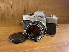 *Near Mint* Minolta SRT 101 ( SRT 201 ) Film Camera MC Rokkor PF 58mm F/1.4 /JPN