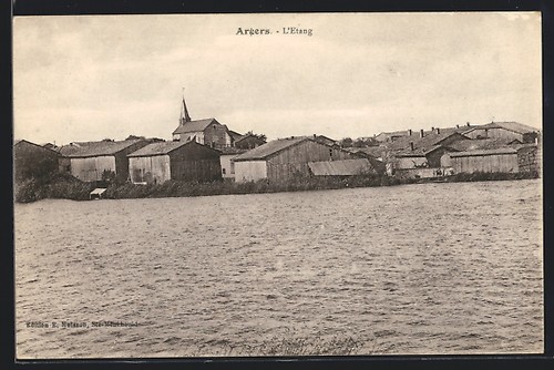 Cpa argers etang - argers,,