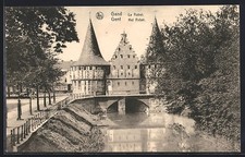 Old postcard Ghent, Le Rabot 