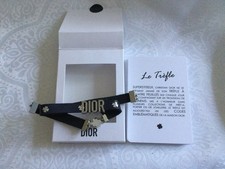 Dior Bracelet Cuir Noir