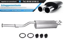 Toyota Hilux VII Pick-up 2.5 D-4D (2005-2015) échappement silencieux central