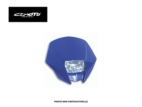 Plaque phare moto - plaque,
