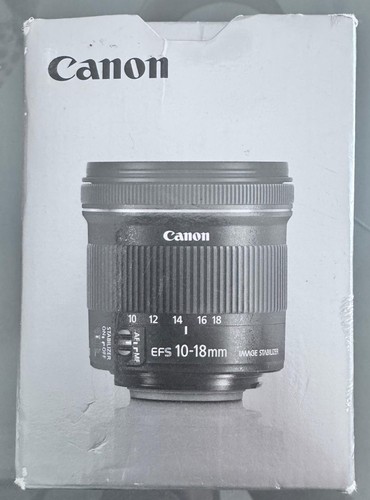 Canon 18mm stm - ef-s, –