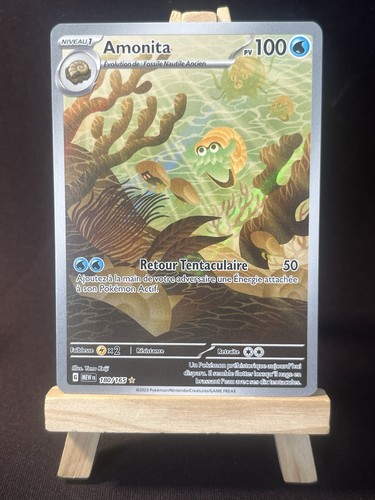 Carte pokémon amonita - carte,