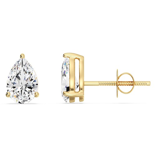 Boucles oreilles or jaune - en,