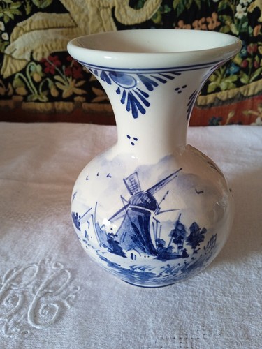 Petit vase rond delft - petit,
