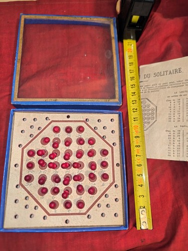 Jeu solitaire boite - jeu, de