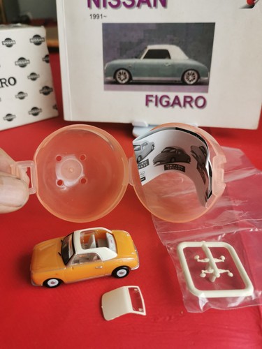 Nissan figaro decapotable - nissan, 1:64